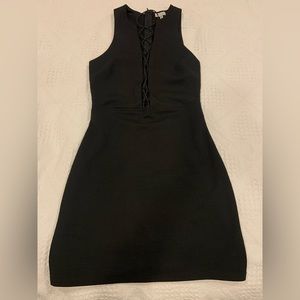 Black Tobi Bodycon Mini Dress